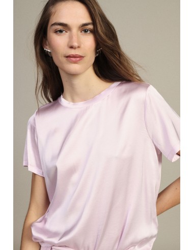 Dixie T-shirt met korte mouwen en rechte snit