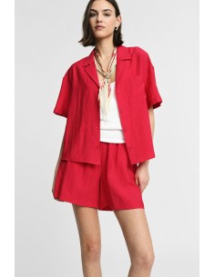Shorts met normale pasvorm en elastische taille, alstublieft