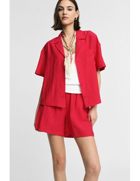 Short regular fit à taille élastiquée Please