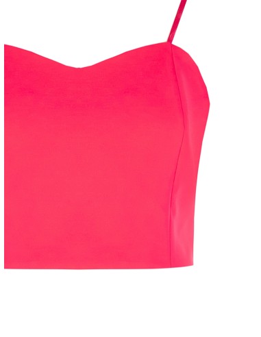 Rinascimento - Top court en tissu technique