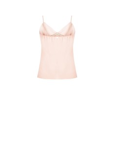Top plissé en satin avec empiècements en dentelle Rinascimento 2
