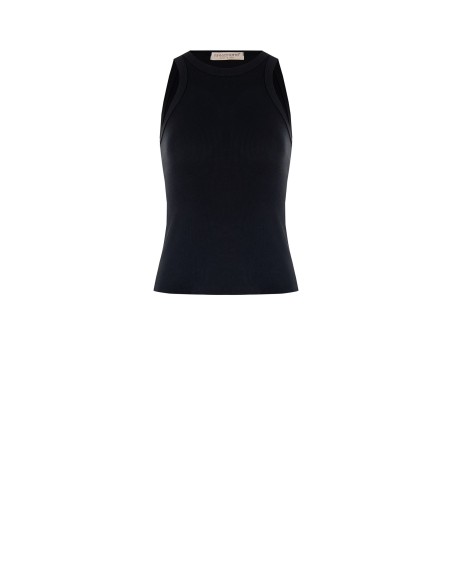 Top slim en coton mélangé Rinascimento