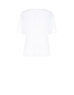 T-shirt oversize en coton avec imprimé cerises Rinascimento 2