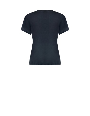 T-Shirt régulier en coton avec impression vintage style baseball Rinascimento