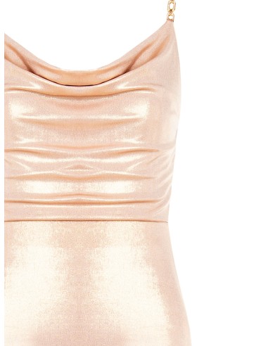 Top près du corps en maille avec lurex Rinascimento