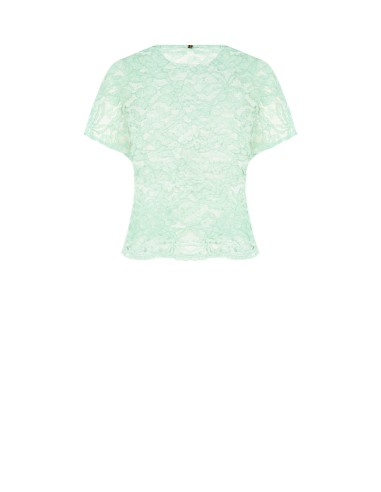 Rinascimento Over Lace Blouse