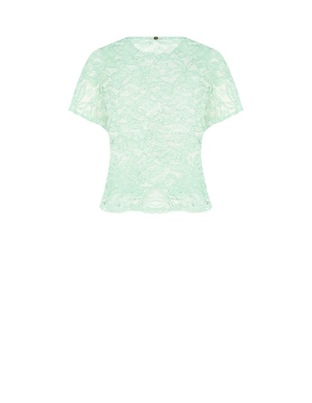 Rinascimento Over Lace Blouse