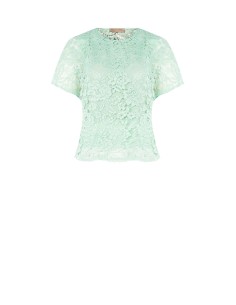 Rinascimento Over Lace Blouse