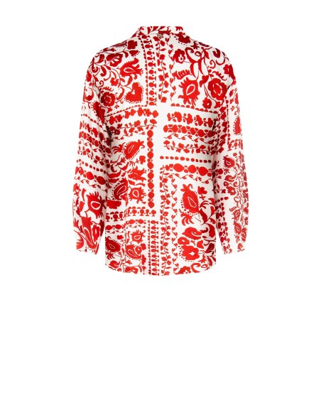 Oversized viscoseblouse van Rinascimento