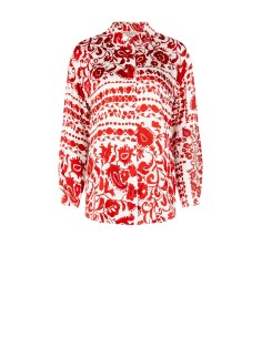 Oversized viscoseblouse van Rinascimento