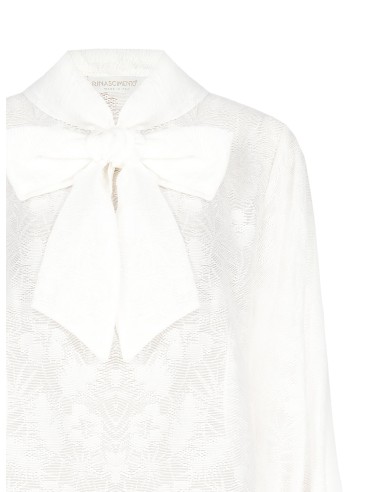 Blouse large en viscose Devoré Rinascimento