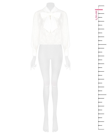 Blouse large en viscose Devoré Rinascimento