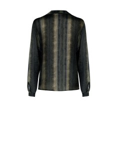 Rinascimento - Chemise large et fluide en satin python 2