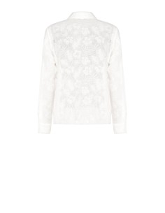 Rinascimento - Chemise perforée en mélange de viscose 2