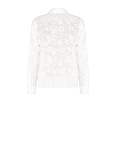 Rinascimento - Chemise perforée en mélange de viscose