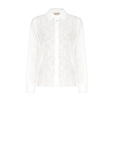 Rinascimento - Chemise perforée en mélange de viscose