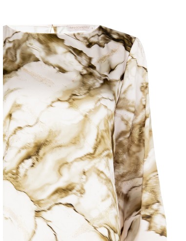 Ruime blouse met glittervlekken Rinascimento