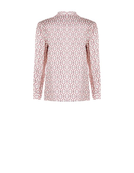Chemisier regular en viscose avec boutons siglés Rinascimento