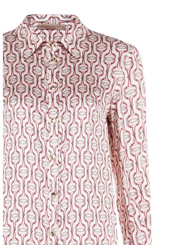 Chemisier regular en viscose avec boutons siglés Rinascimento