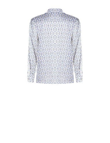 Chemisier regular en viscose avec boutons siglés Rinascimento