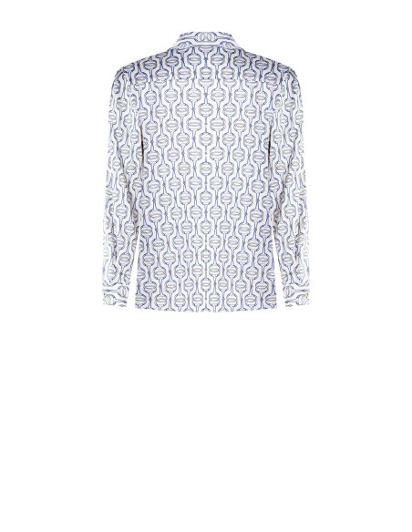 Chemisier regular en viscose avec boutons siglés Rinascimento