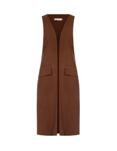 Lange open gilet met zijsplitten van Rinascimento