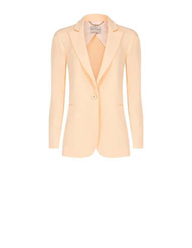 Veste blazer cintrée en crêpe Rinascimento