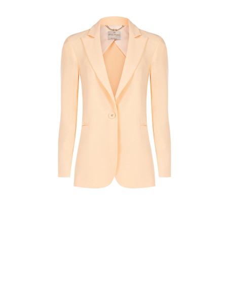 Veste blazer cintrée en crêpe Rinascimento
