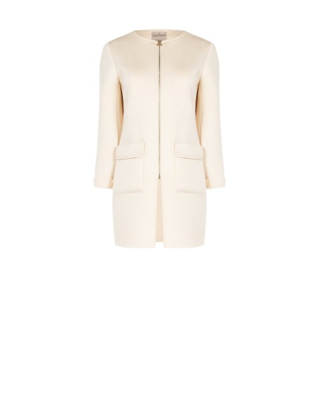 Manteau moyen en néoprène avec poches maxi Rinascimento