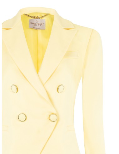Getailleerde blazer van polyviscose-stof van Rinascimento
