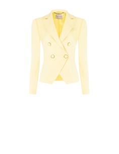 Veste blazer ajustée en tissu poly-viscose Rinascimento