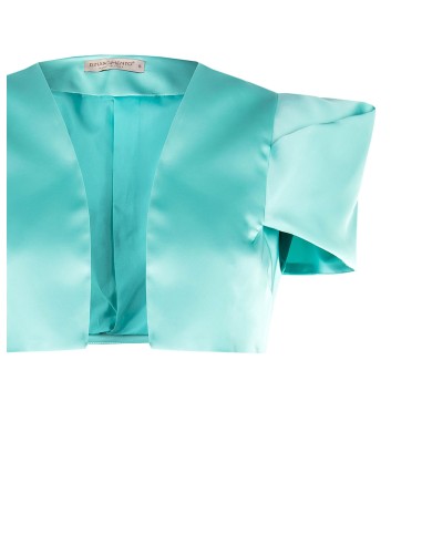Boléro court ouvert en satin Rinascimento