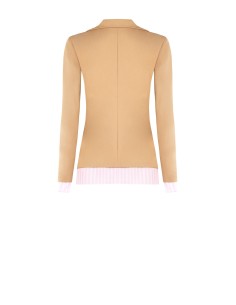 Veste blazer en polyviscose avec empiècements à rayures Rinascimento 2