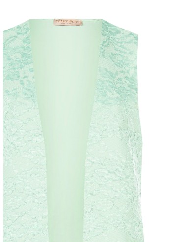 Gilet long ouvert en dentelle Rinascimento
