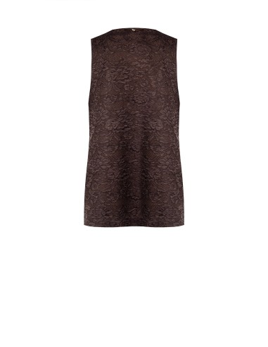 Gilet long ouvert en dentelle Rinascimento