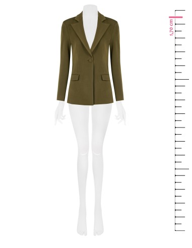 Veste blazer cintrée en tissu technique Rinascimento