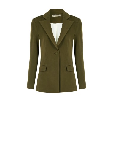 Veste blazer cintrée en tissu technique Rinascimento