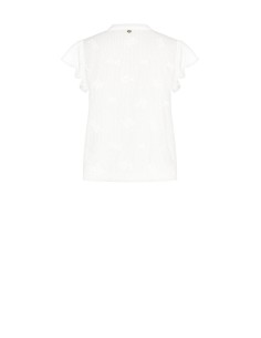 Ruime katoenen blouse met strepen, borduursels en ajourdetails Rinascimento 2