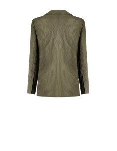 Rinascimento - Veste blazer en simili-cuir froissé 2