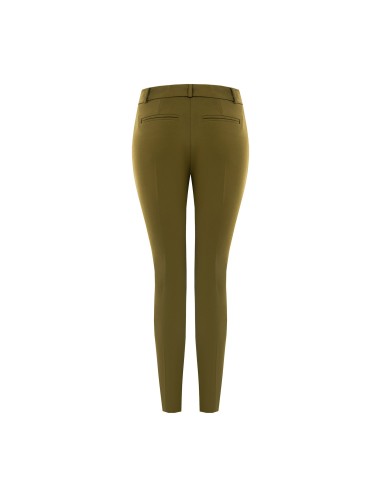 Pantalon ajusté cropped en crêpe scuba Rinascimento
