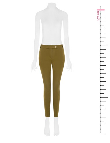 Pantalon ajusté cropped en crêpe scuba Rinascimento