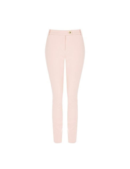 Pantalon ajusté cropped en crêpe scuba Rinascimento