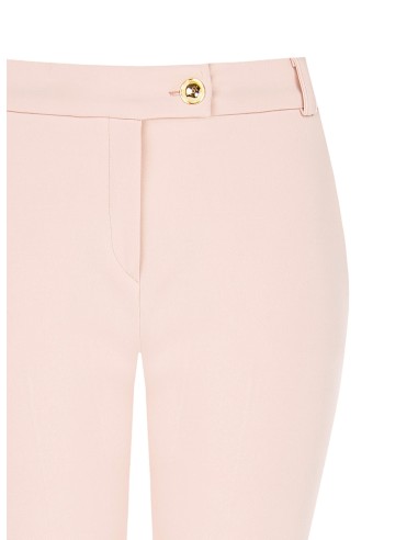 Pantalon ajusté cropped en crêpe scuba Rinascimento