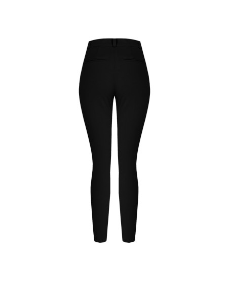 Pantalon cigarette en crêpe scuba Rinascimento