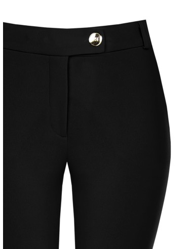 Pantalon cigarette en crêpe scuba Rinascimento