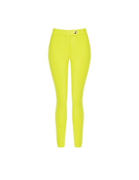 Pantalon cigarette en crêpe scuba Rinascimento