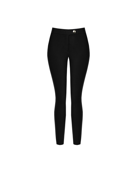 Pantalon cigarette en crêpe scuba Rinascimento