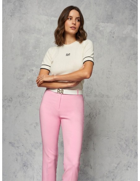 Pantalon skinny en tissu technique Rinascimento