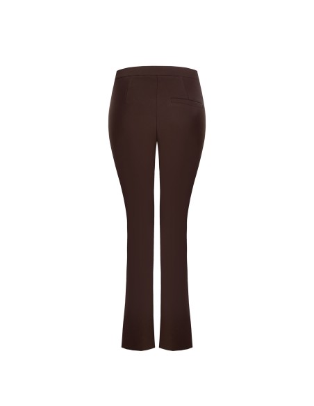 Pantalon droit avec fentes à la cheville Rinascimento