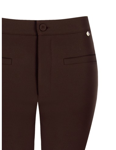 Rechte broek met splitten bij de enkels van Rinascimento
